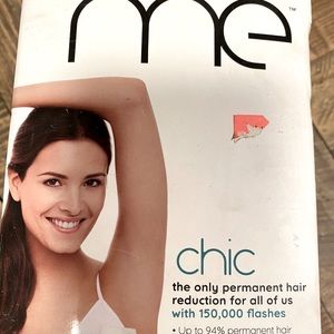 Me chic laser hair removal device